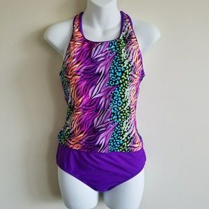 Speedo two piece bathing suit NWOT